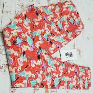 Lularoe little mermaid leggings new onesize